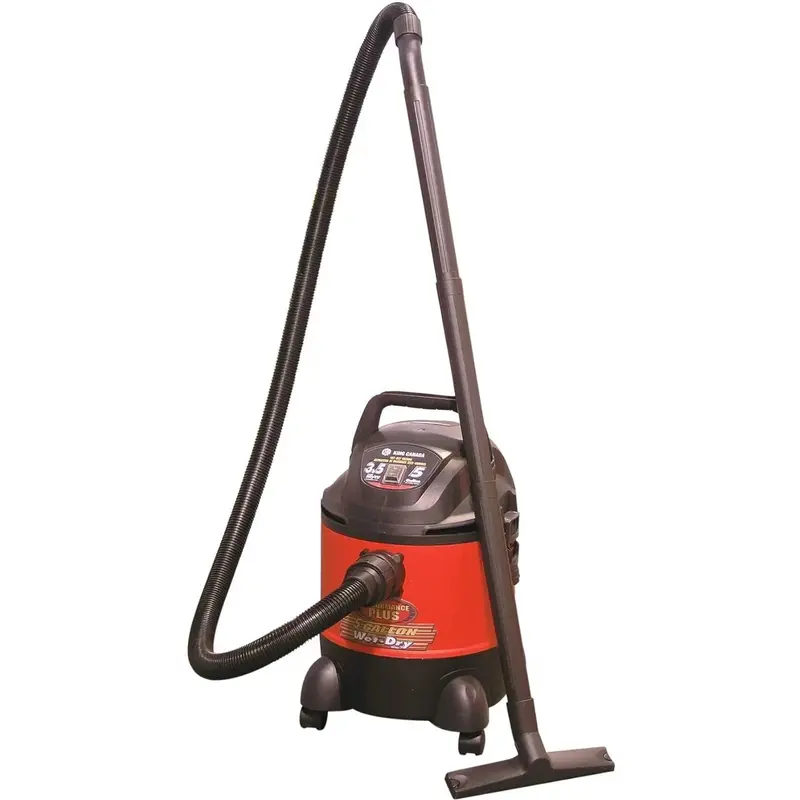 King Canada 5-Gallon Wet/Dry Vacuum – Entry-Level Workshop Model 1