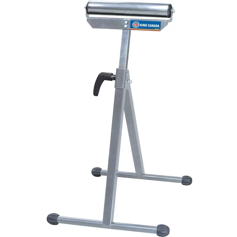 King Canada Krs-102 Folding Roller Stand For Workshop Material Handling 1