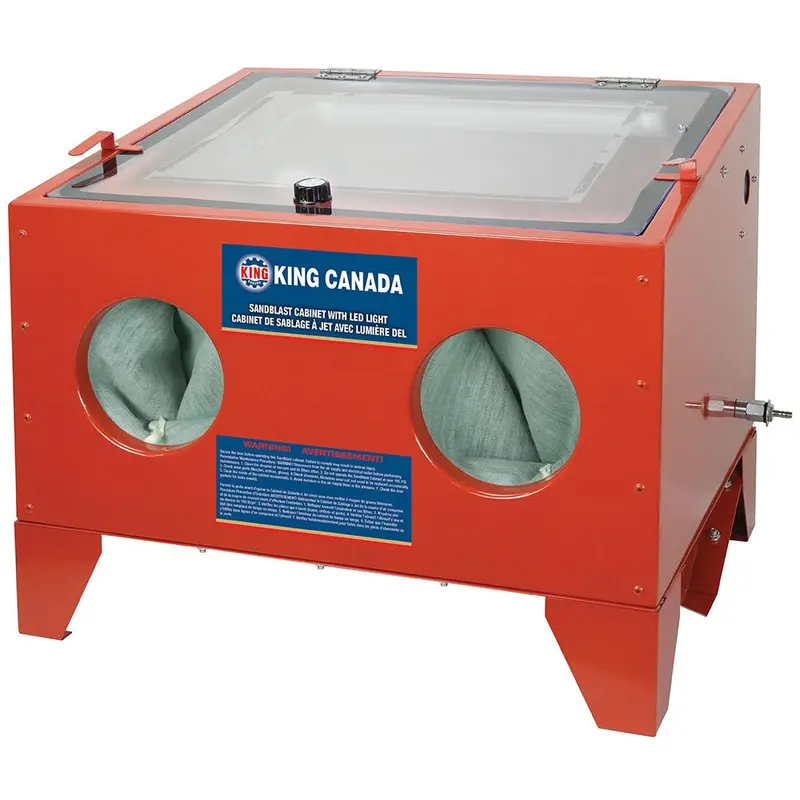 King Canada Ksb-110N-Led Sandblasting Cabinet With Integrated Led Lighting 1