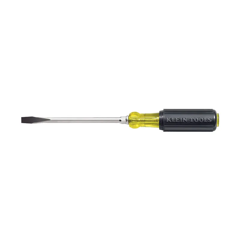 Klein 3/8-Inch Keystone Screwdriver – 8-Inch Durable Round Shank 1