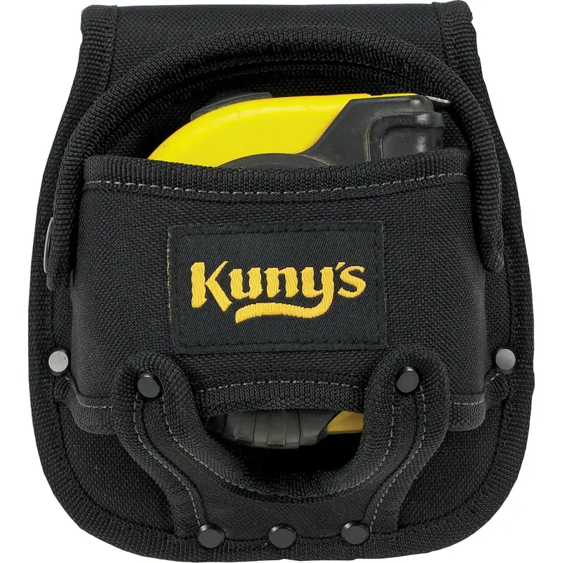Kunys Hm-1218 Large Capacity Tape Measure Holder – Heavy-Duty Belt Mount For Extended Tapes 1