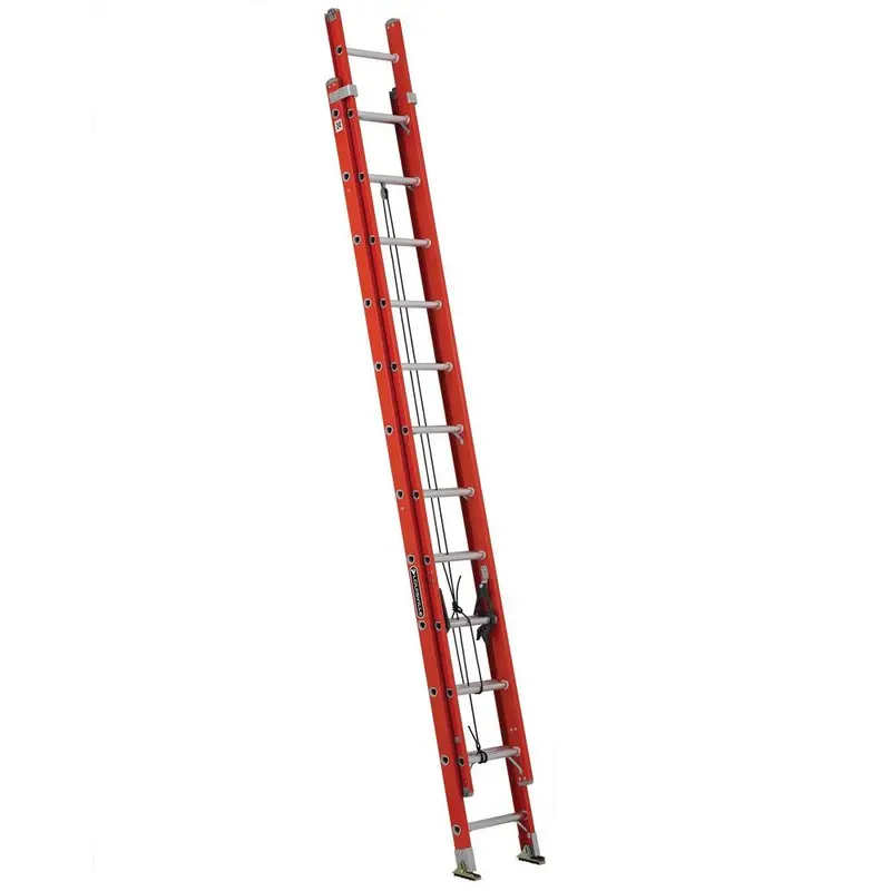 Louisville Ladder Fe3224 24-Foot Type Ia Fiberglass Extension Ladder – 300 Lb Capacity 1