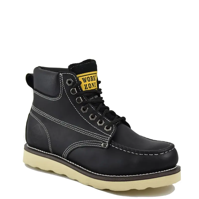 Men'S 6-Inch Moc-Toe Soft-Sole Work Boot 1