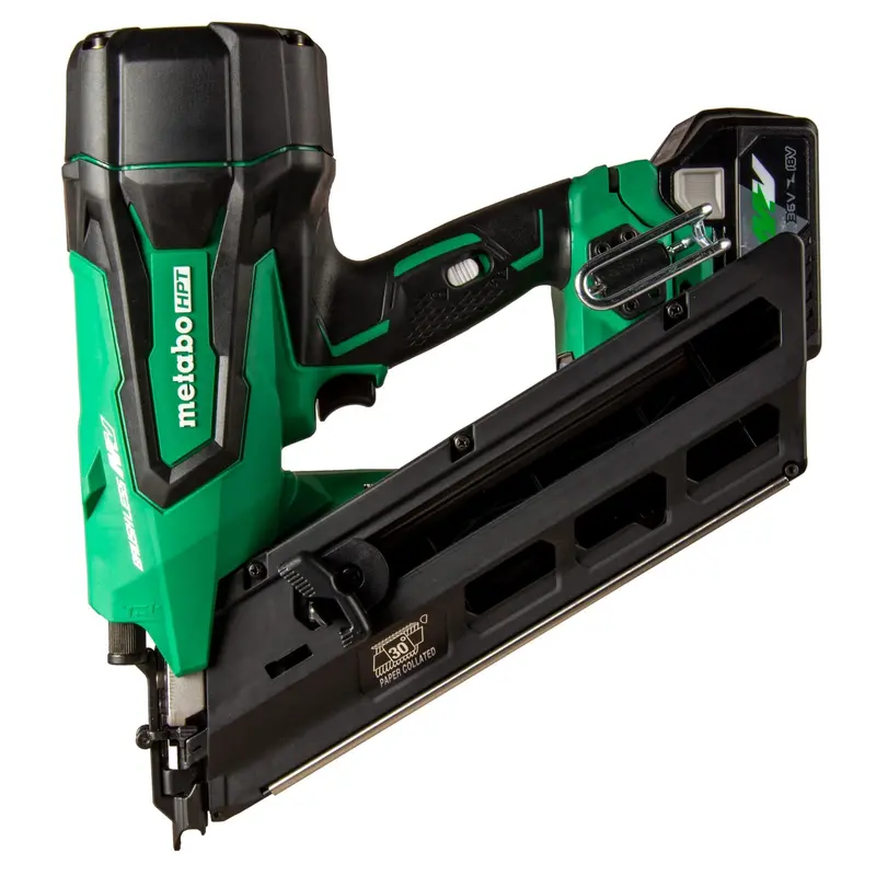 Metabo Hpt Nr3690Dcm 36V Cordless Paper-Strip Framing Nailer Kit With 2.5Ah Battery 1