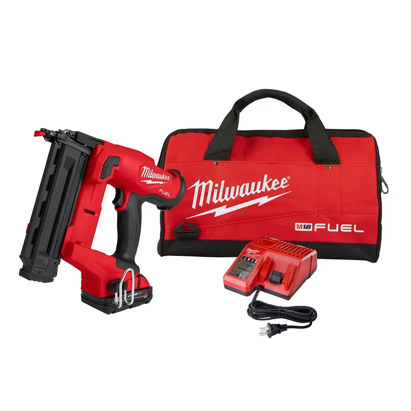 Milwaukee 2746-21Ct M18 Fuel 18-Gauge Cordless Brad Nailer Kit 1