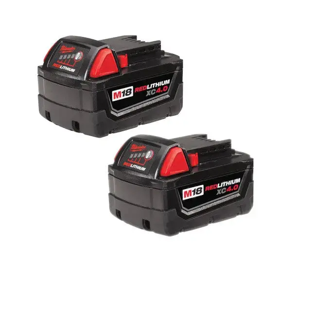 Milwaukee 48-11-1842C M18 Xc4.0 Dual-Battery Pack – Extended Runtime Cordless Solution 1