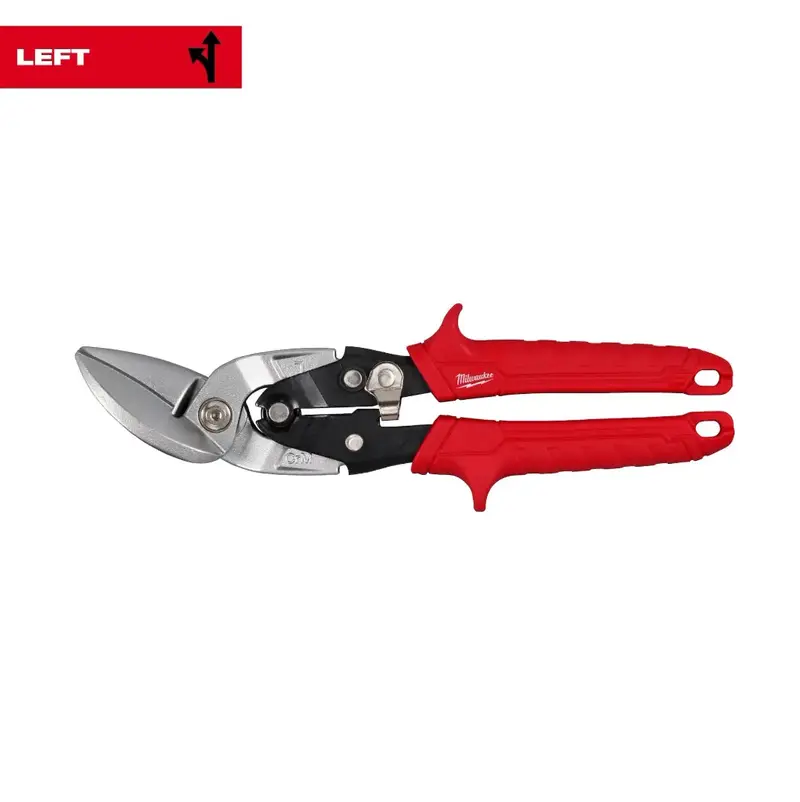 Milwaukee 48-22-4542 – Left-Cut Offset Aviation Snips For Precision Sheet Metal Cutting 1