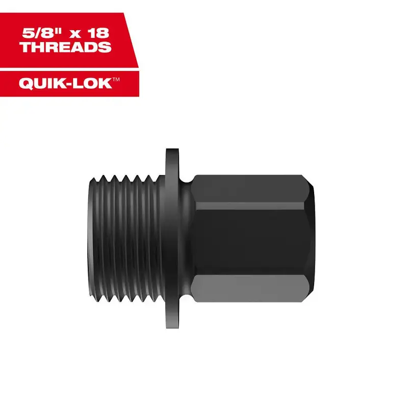 Milwaukee 49-56-7571 Quik-Lok™ Large-Thread Adapters (5-Pack) 1