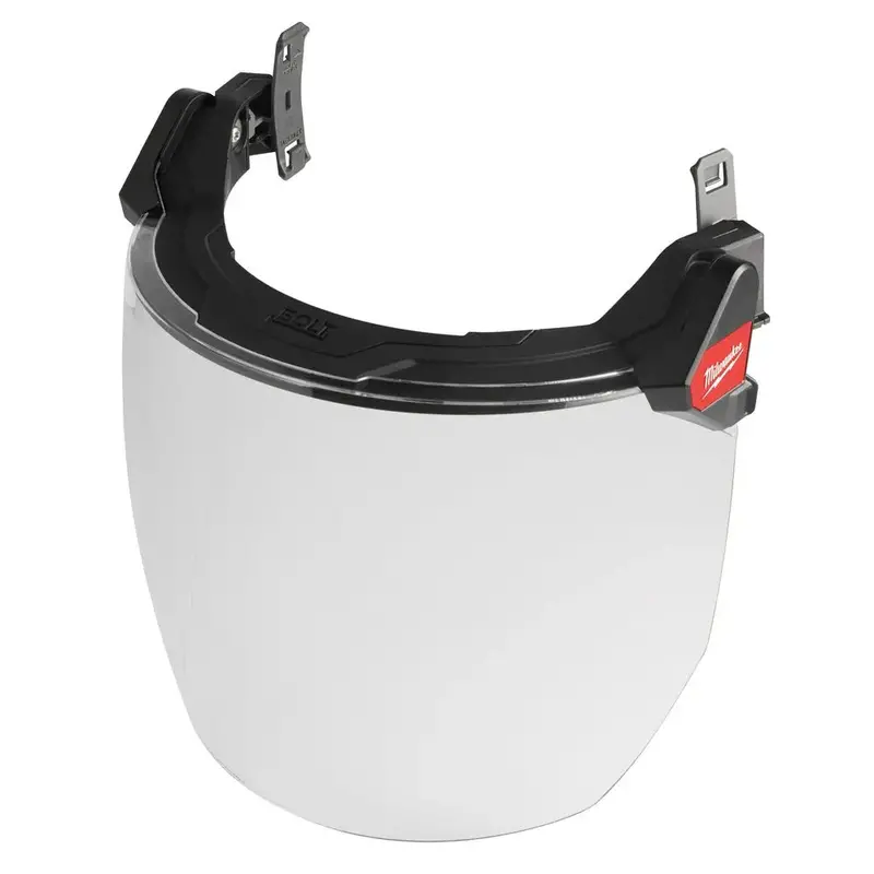 Milwaukee Bolt Full-Face Shield With Dual-Coated Clear Lens – Helmet-Compatible 1