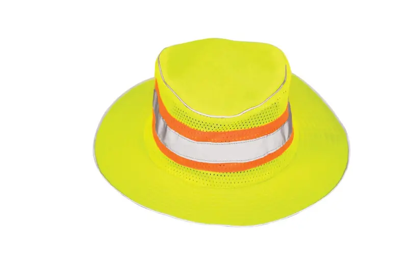 Ml Kishigo Full-Brim Hi-Visibility Safari Safety Hat – Ansi/Isea Compliant 1