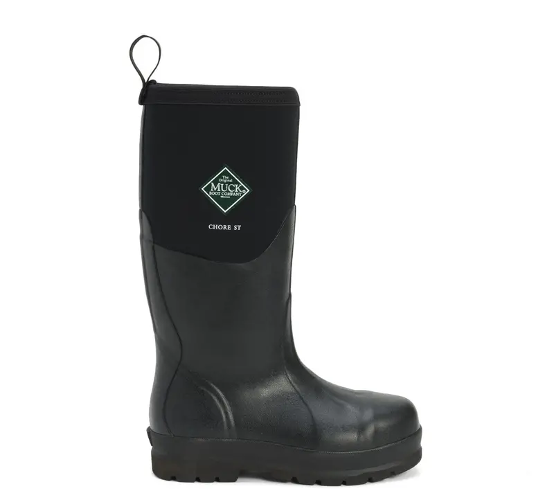 Muck Boot Men'S Chore 16.5-Inch Steel Toe Rubber Work Boots – Fully Waterproof 1
