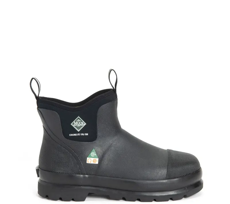 Muck Boot Men'S Chore Classic Chelsea Boots – Waterproof Steel Toe Work Footwear 1