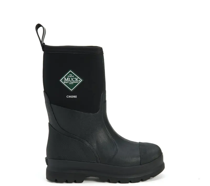 Muck Boot Men'S Chore Classic Mid-Rise Rubber Work Boots – Waterproof & Durable 1