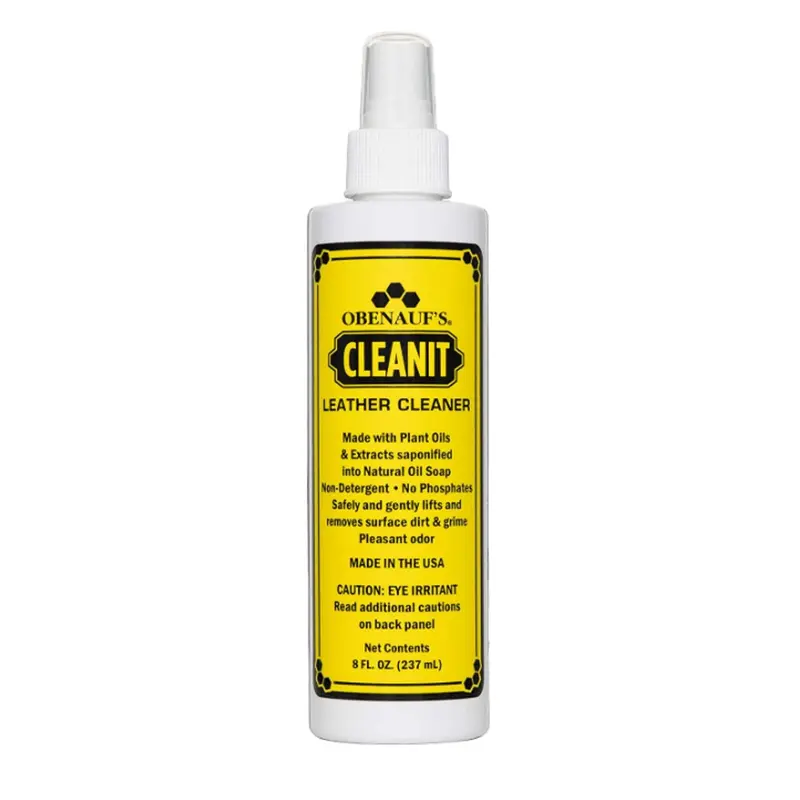 Obenauf'S Clean-It Leather Cleaner – 8 Oz Gentle Yet Effective Degreaser 1