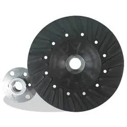 Pearl 4.5-Inch Spiral-Faced Backup Pad – 5/8-11 Arbor For Fiber Discs (Bp4558S) 1