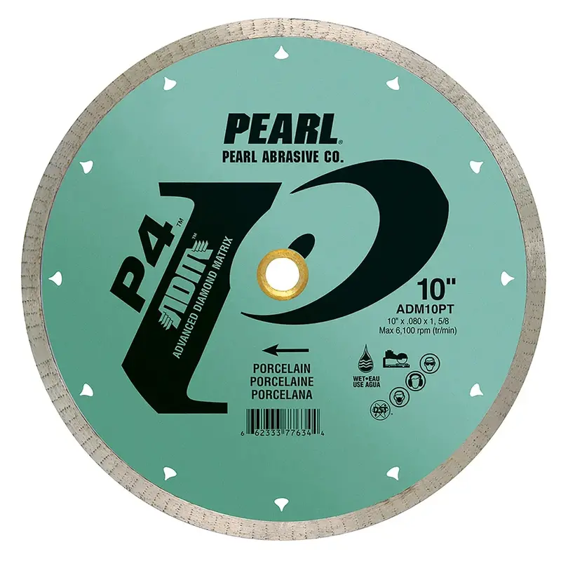 Pearl Adm10Pt 10" P4 Porcelain Reactor Blade With Adm Mounting System 1