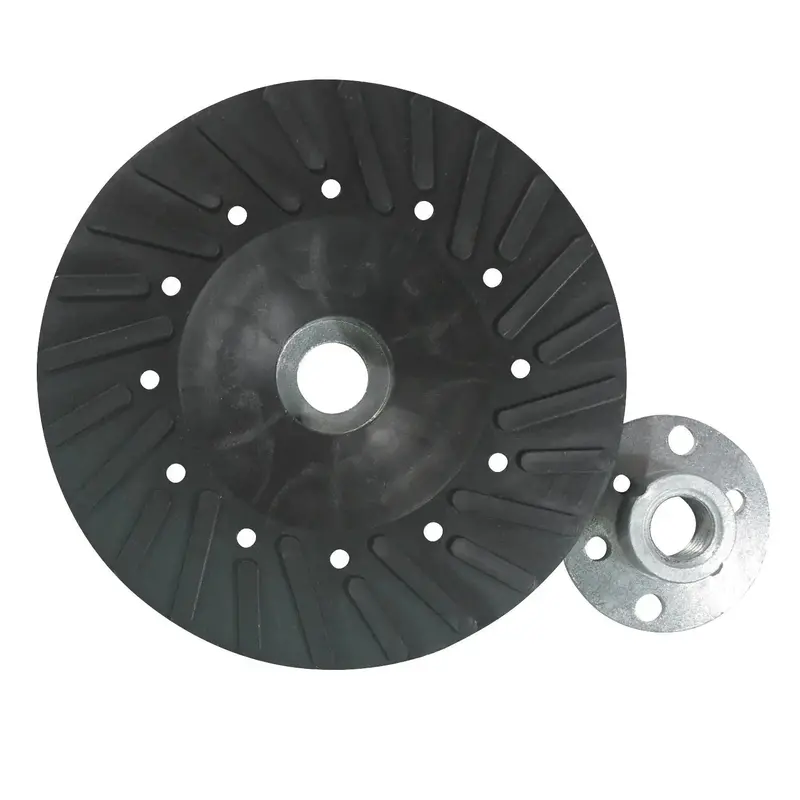 Pearl Bp7058S 7-Inch Spiral-Faced Backup Pad — Compatible With Fiber Discs, 5/8-11 Thread 1