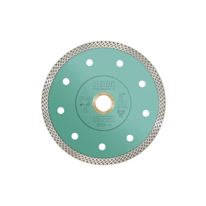 Pearl Dia05Tt 5-Inch P4™ Thin Turbo Mesh Diamond Blade 1