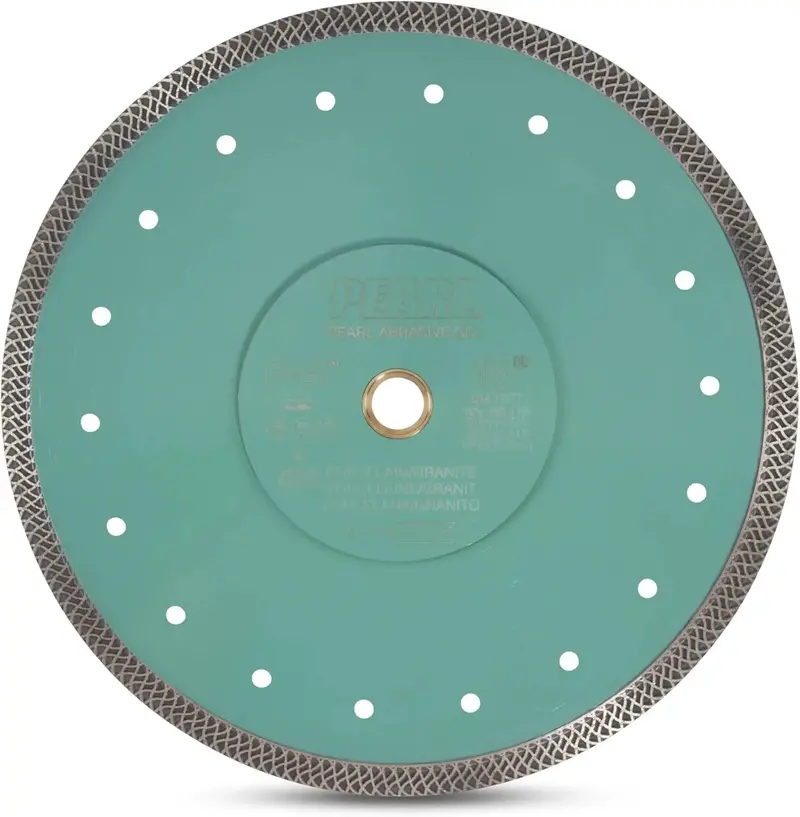 Pearl Dia10Tts P5 Thin Turbo Mesh Wet/Dry Diamond Blade – 10 Inch 1