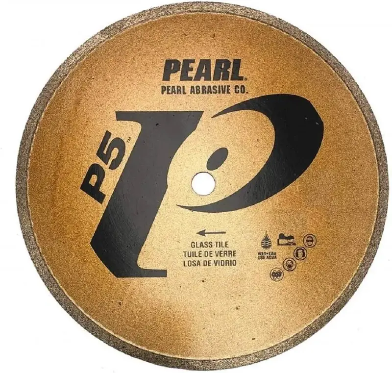Pearl Dtl45G P5 Glass Tile Wet-Cut Diamond Blade – 4-1/2 Inch 1