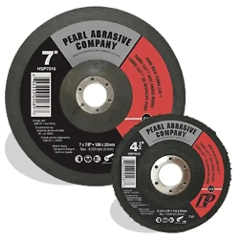 Pearl Hsp4516 Turbocut Diamond Discs – 4-1/2 X 7/8 Inch, Hard Back, For Concrete & Stone 1