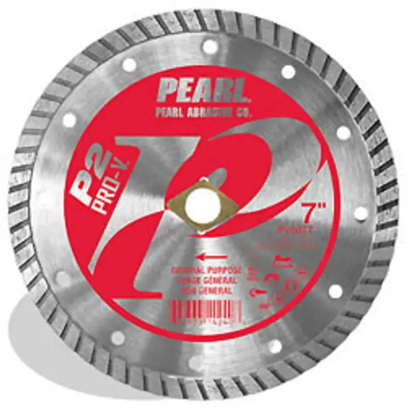 Pearl Pv045T P2 Pro-V Turbo Wet/Dry Diamond Blade – 4-1/2 Inch 1