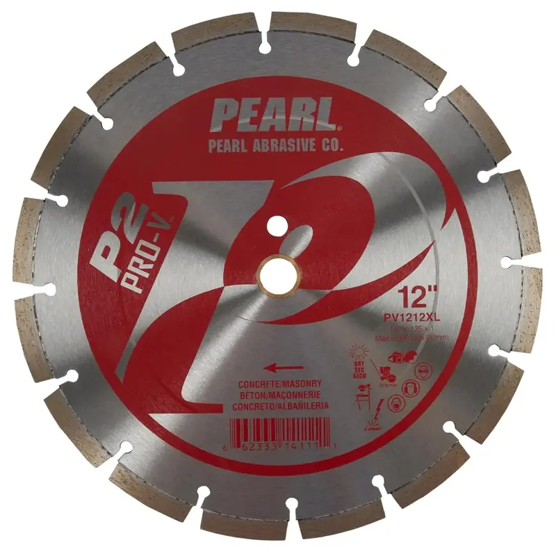 Pearl Pv1212Xl P2 Pro-V Segmented Concrete & Masonry Blade – 12 Inch 1