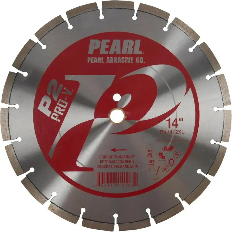 Pearl Pv2014Xl P2 Pro-V Segmented Concrete & Masonry Blade – 20 Inch 1