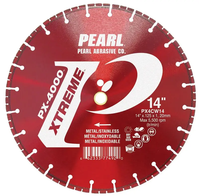 Pearl Px4Cw14 Xtreme Px-4000 Diamond Cutting Disc – 14 Inch 1