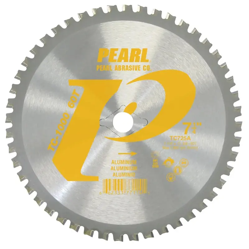 Pearl Tc725A 7-1/4-Inch Diameter Metal-Cutting Circular Saw Blade With 5/8-Inch Arbor 1