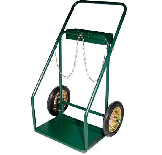 Powerweld Large-Capacity Oxygen-Acetylene Cylinder Cart 1