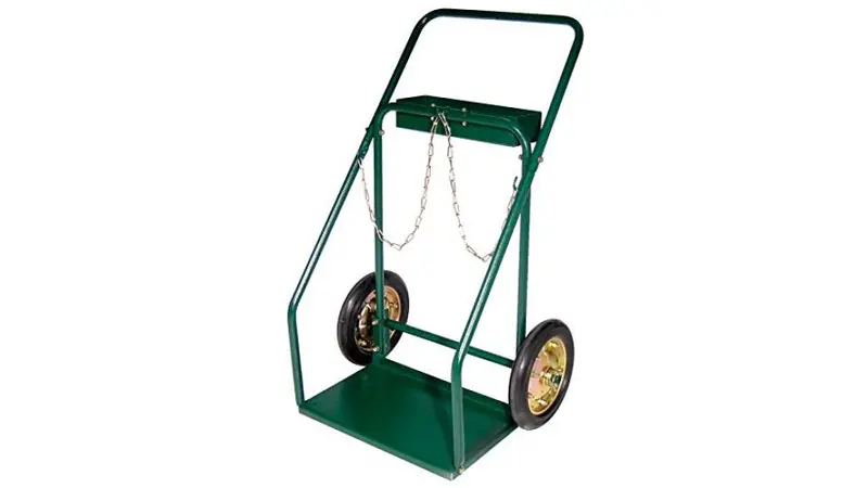 Powerweld Mid-Size Dual-Gas Cylinder Handling Cart 1