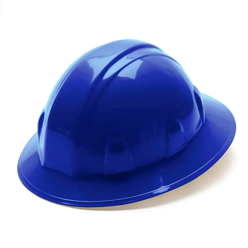 Pyramex Sl Series Full-Brim Hard Hat In Blue – Osha-Approved Head Protection 1