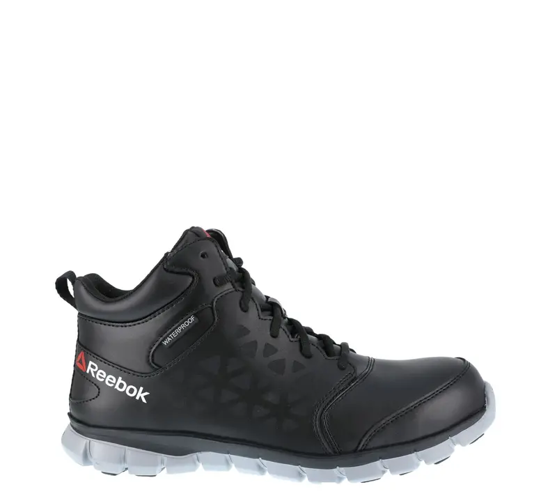 Reebok Work Sublite Cushion Waterproof Composite Toe Mid-Height Work Shoe For Men 1