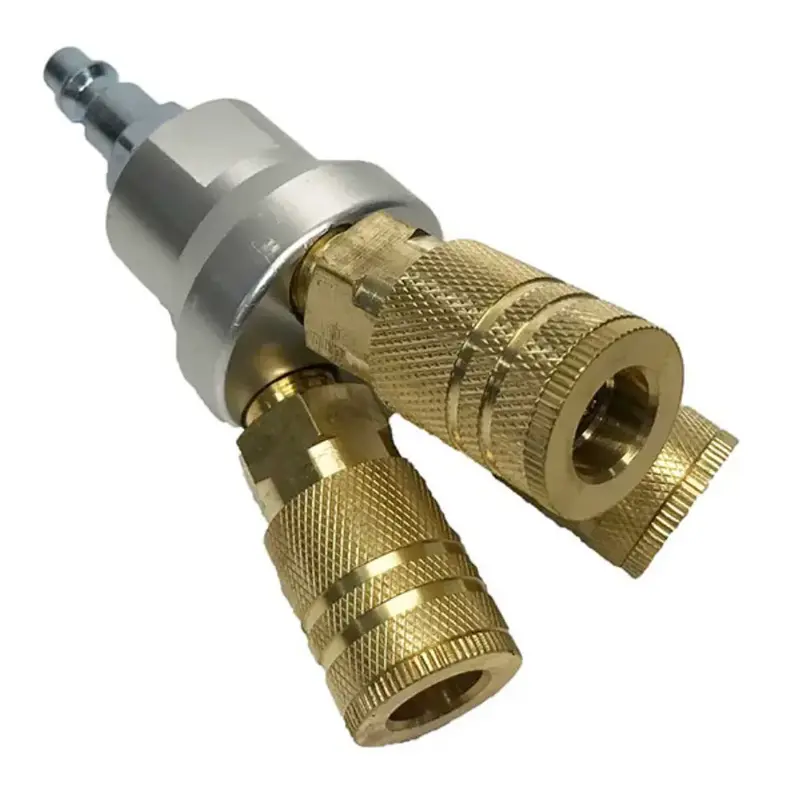 Rolair 3-Way Air Manifold With Integrated Couplers 1