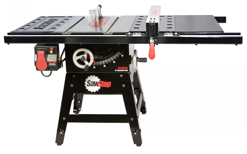 Sawstop Cns175-Pfa30 1.75 Hp Contractor-Grade 120V Table Saw — 30" Rip Capacity 1