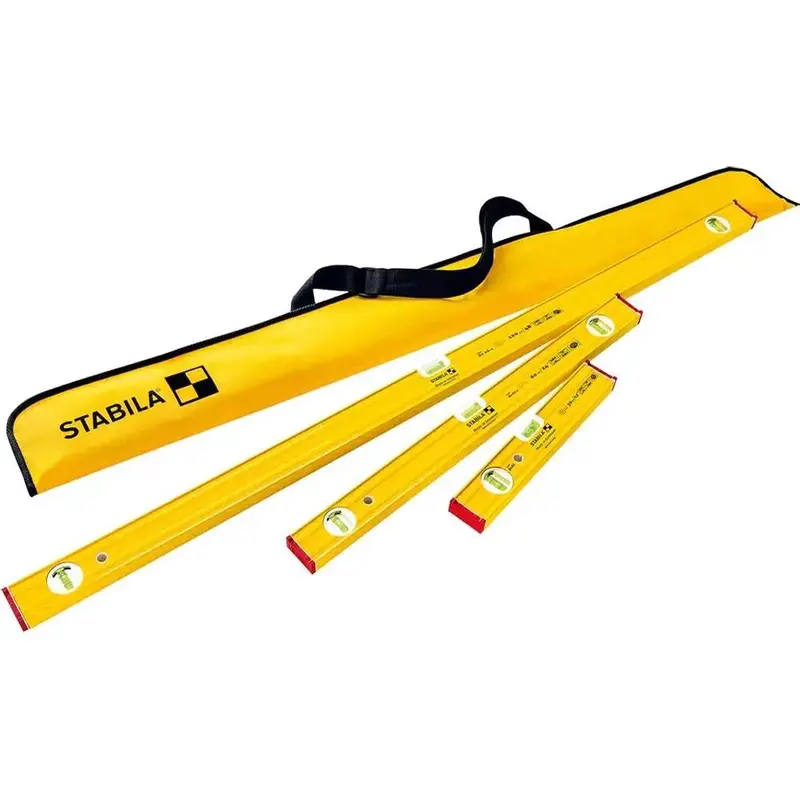 Stabila Sta-29840 Pro Spirit Level Set – 48", 24", And 12" As Models In One Kit 1