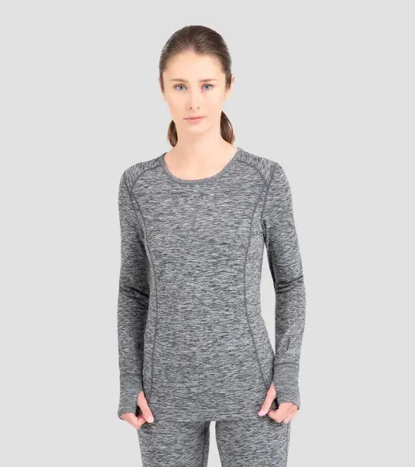 Terramar Women’S Cloud Nine Thermal Long-Sleeve Top