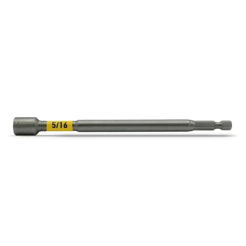 Vega T1150Mn516 Extended-Length 5/16" Magnetic Nut Setter – 6" 1