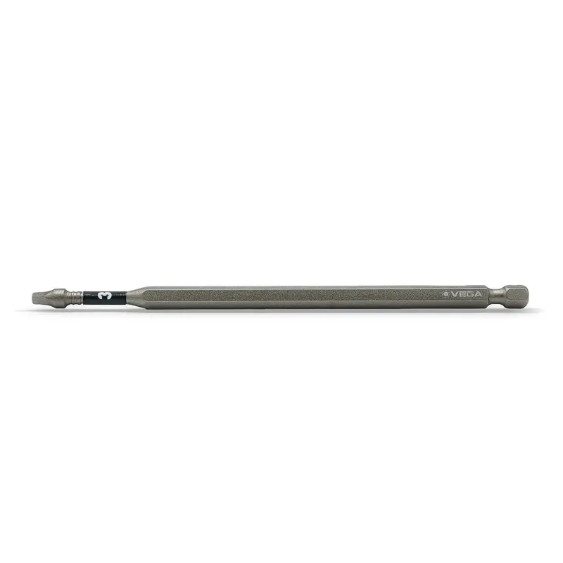 Vega T1150R3A - Square Drive #3 Impact Bit, 6" Length 1