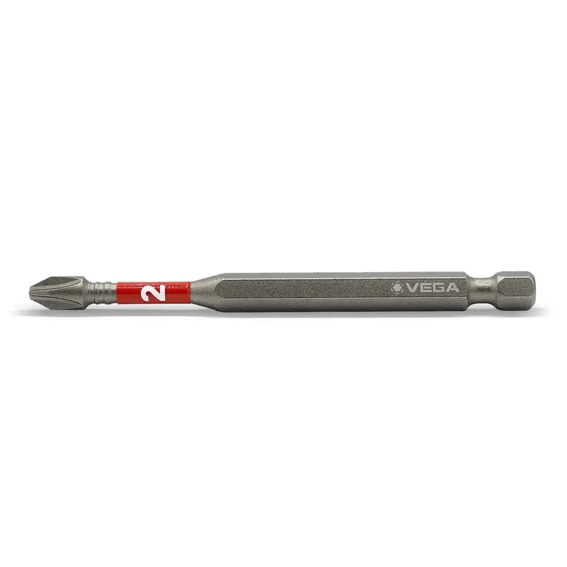Vega T190P2A - #2 Phillips Impact Power Bit, 3-1/2" Length 1