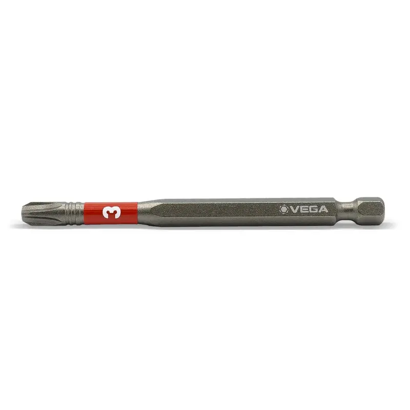 Vega T190P3A Impact-Grade Phillips #3 Power Bit – 3.5-Inch Length 1