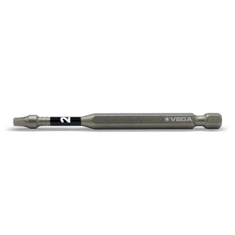 Vega T190R2A - #2 Square Impact Bit, 3-1/2" Shank 1