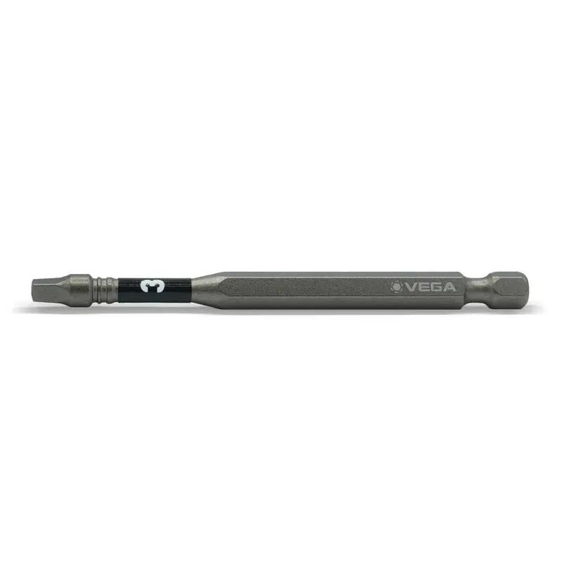 Vega T190R3A - #3 Square Drive Impact Bit, 3-1/2" Length 1