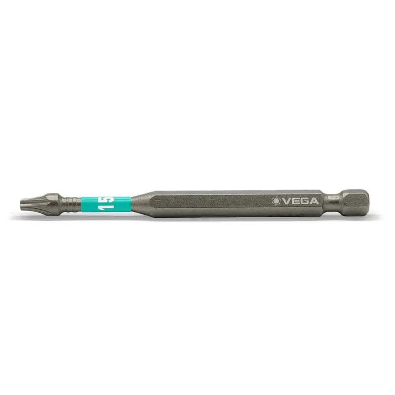 Vega T190T15A - Torx T15 Impact Power Bit, 3-1/2" Shank 1