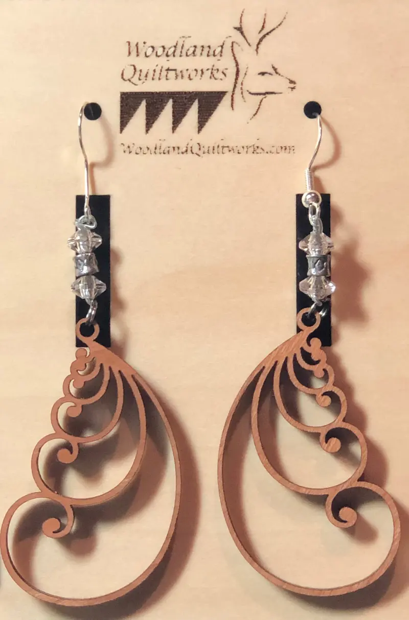 Versatile Feather Earrings – Style 20-10001 1