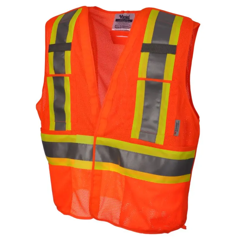 Viking Tear-Away Hi-Visibility Safety Vest (Unisex) 1