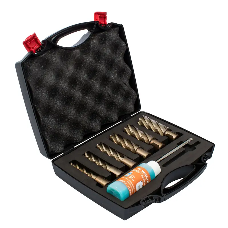 Walter 05A992 Stainless Steel Core Drill Annular Cutter Set 1