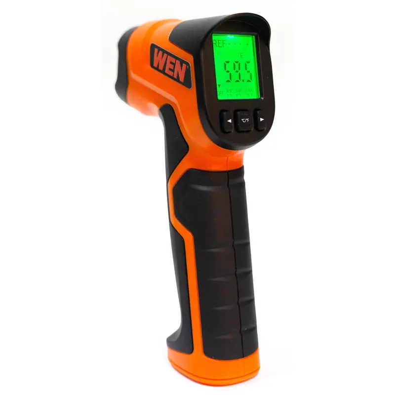 Wen Th912L Digital Infrared Thermometer – Laser-Aimed, -58°F To 1022°F Range With 12:1 Distance-To-Spot Ratio 1
