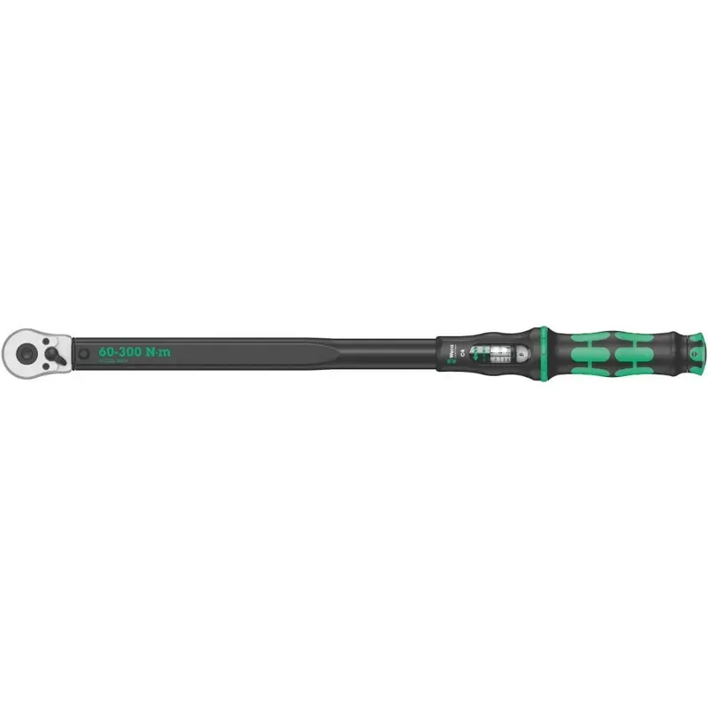 Wera 1/2" Drive Reversible Torque Wrench – 60–300 Nm Precision Calibration 1